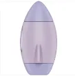 SATISFYER - MISSION CONTROL LILAC SMALL DOUBLE IMPULSE VIBRATOR SATISFYER - MISSION CONTROL LILAC SMALL DOUBLE IMPULSE VIBRATOR